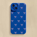 Simple Bow Silicone Case for Xiaomi Mi 15 14T 13T Pro Poco F6 F5