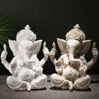 Resin Indian Ganesha Shiva God Statue Lord Hanuman Hindu Buddha Religious Fengshui Decor