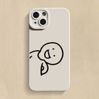 Funny Matchman Matte Case for Samsung S23 S22 Ultra S21 Plus A52s