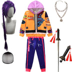 Kids Kpop Demon Hunter Hoodie and Pants Set Fashion Girls Casual Clothing