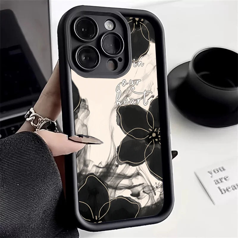 Romantic Rose Flower Case for Samsung S24 S23 S22 Ultra S21 FE A54 A14 A34