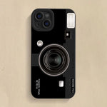 Vintage Camera Silicone Case for Samsung S25 S24 S23 S22 Ultra A16