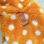 Festive Reindeer Pet Costume Cozy Plush Dog Cat Hoodie Outfit Winter Photo