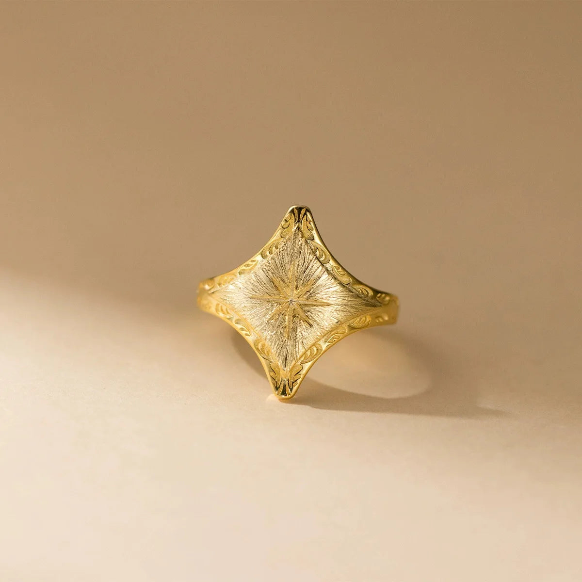 925 Sterling Silver Sanding Star Adjustable Rings For Women Dating Ring Wedding Elegant Jewelry Ladies Accessories Jewellery