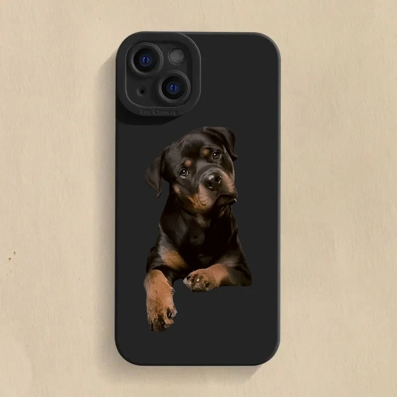 Cute Cat Dog Pattern Case for Samsung Galaxy A16 A14 A54 S25 S24