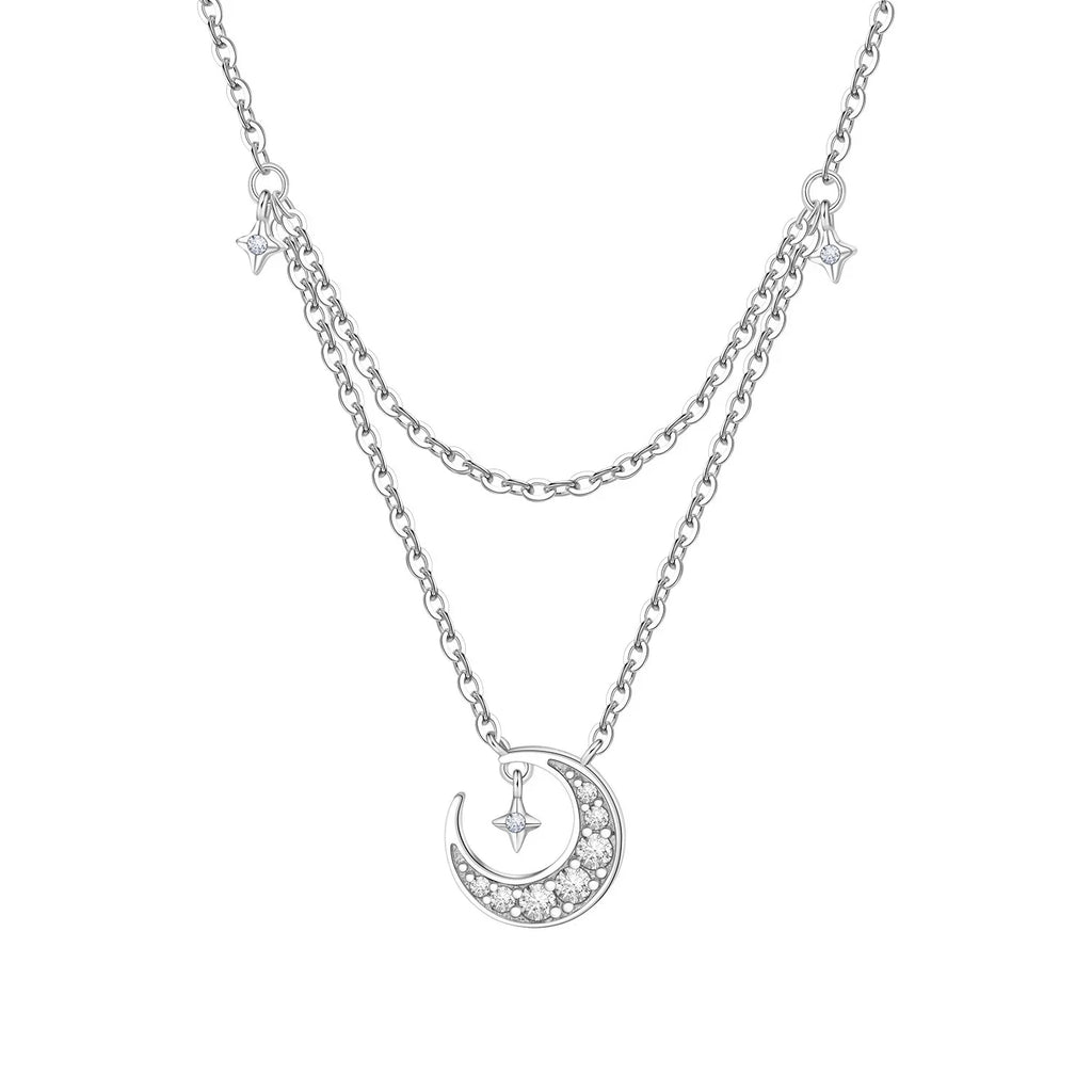 Original 925 Sterling Silver 18K Gold Heart Lock and Key Necklace Y-shaped Chain Necklace For Women Memorial Prayer Jewelry Gift
