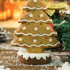 15cm Resin Gingerbread Christmas Tree Figurines Holiday Decoration Xmas Gift