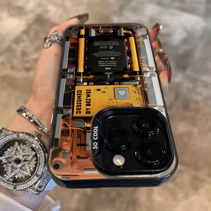 Circuit Board IMD Case for Xiaomi Poco F6 X6 M6 Pro Mi 14 13 12T