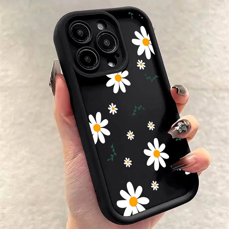 Daisy Flowers Case for Xiaomi Redmi Note 13 12 11 Pro Plus 12S 10S 13C 14C