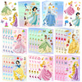 32pc Disney Princess Make a Face Stickers DIY Party Bags Favours - Ship from UK