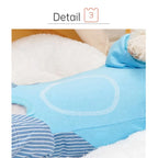 All-Season Soft Pet Shirt Puppy Kitten Breathable Cotton Striped Outfit