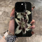 Oil Painting Lily Flower Case for Samsung S25 S24 S23 S22 Ultra