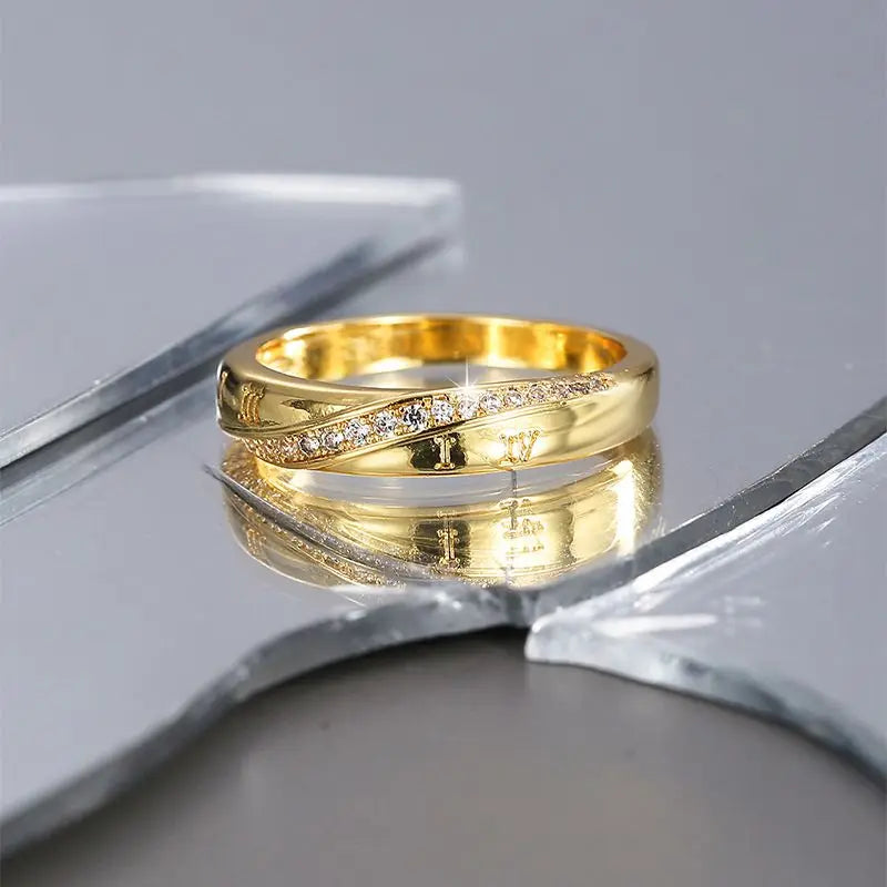 925 Sterling Silver Fashion Wedding Ring Micro Paved Cubic Zircon Engagement Accessory