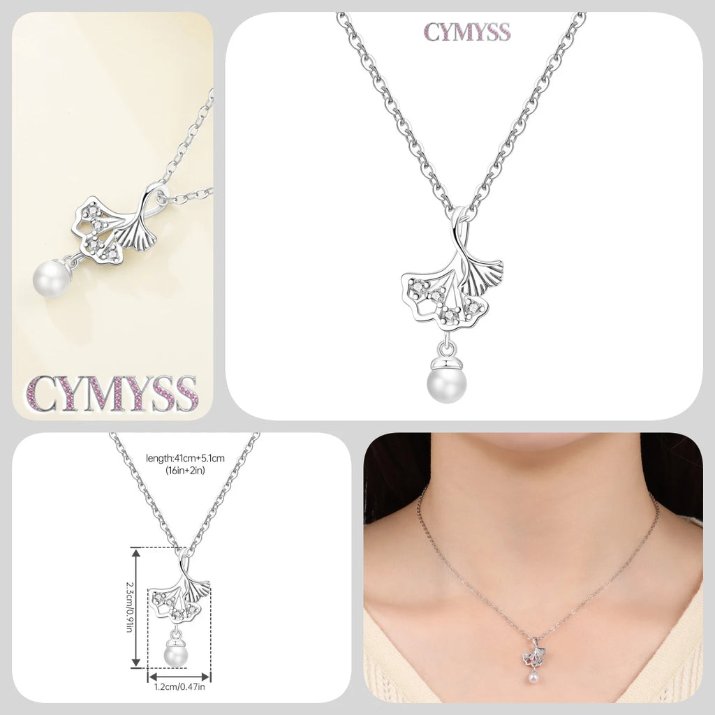 Original 925 Sterling Silver 18K Gold Heart Lock and Key Necklace Y-shaped Chain Necklace For Women Memorial Prayer Jewelry Gift