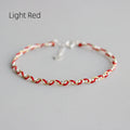 La Monada 16+2cm 14K Gold Filigree Line 925 Sterling Silver Rope Bracelets Thread Line String Jewelry Bracelets For Women Girls