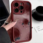 Moonlit Red Flower Case for iPhone 17 16 15 14 13 12 11 Pro Max Plus 17 Air