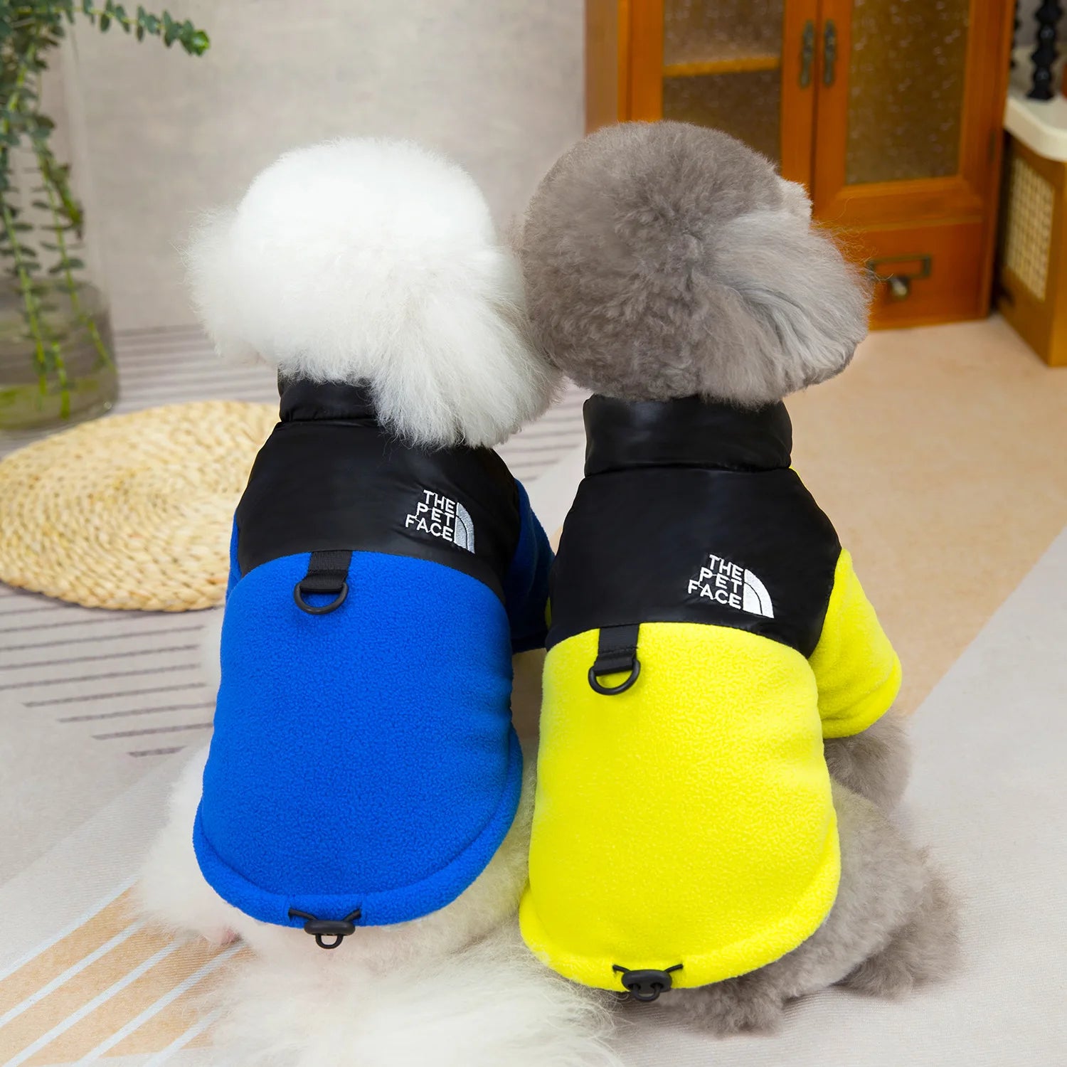 Winter Warm Coat Thick Jacket Dogs Cats Small Medium Breed Puppy Kitten Wear