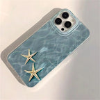 Ocean Whale Starfish Case for iPhone 17 16 15 14 13 12 11 Pro Max Plus XR
