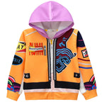 Kids Kpop Demon Hunter Hoodie and Pants Set Fashion Girls Casual Clothing
