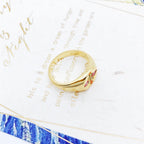 Colourful Stones Nature Ring 925 Sterling Silver Spring Bohemia Jewellery