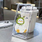 Cute Duck Case for Samsung Galaxy A15 A35 A55 A52 S24 S23 Ultra S22 S21 FE