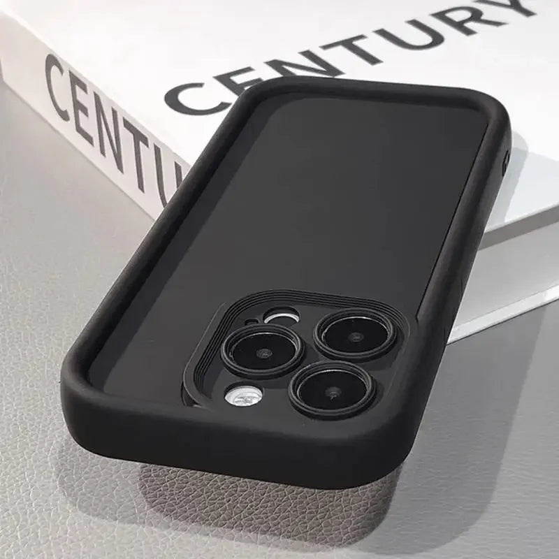 Thickened Protective Case for iPhone 17 16 15 14 13 12 11 Pro Max TPU Cover