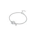 New 925 Silver Shiny Brick Soft Chain And Adjustable Fashionable Bracelet Are Fit for All Occasions To wear DIY Women's Jewelry