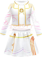 Kids Kpop Demon Hunter Cosplay Rumi Zoey Mira Suit 3D Print Costume Outfit