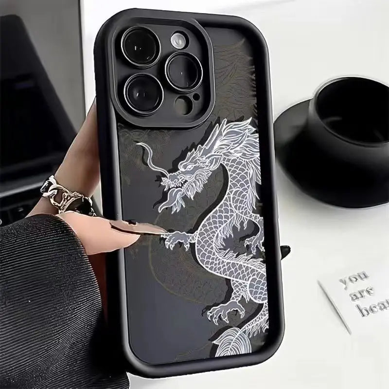 East Dragon Case for Samsung Galaxy S25 S24 S23 S22 Ultra FE A55 A35 A15