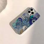 Evil Eye Butterfly Case for iPhone 17 16 15 14 13 12 11 Pro Max Plus 16e