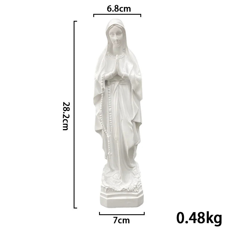 Our Lady of Guadalupe Figure Virgin Mary Statue Religious Ornament Mother God Gift