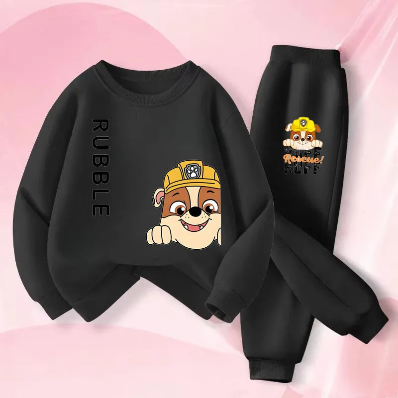 PAW Patrol Boys Sport Pullover and Trousers 2-Piece Spring Sweatsuit