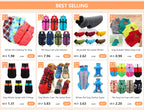 Dog Winter Coat  Pet Jacket Plaid Reversible  Vest Cold Weather Dog Clothes Pet Apparel for Small Medium Large Dogs