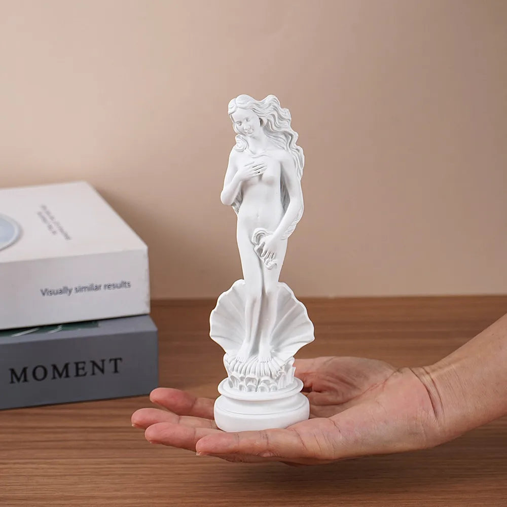 Aphrodite Statue Greek Mythology Goddess of Beauty Miniature Figurine Bookshelf Decor