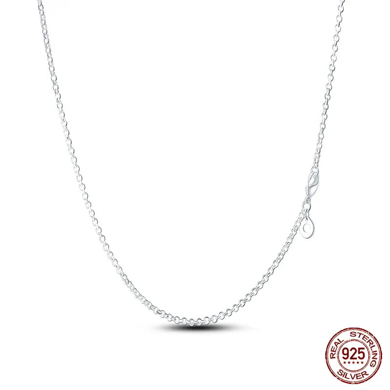 925 Sterling Silver Luminous Firefly Heart Shaped Zircon Pendant Necklace For Women Fashion Anniversary Birthday Jewelry Gifts