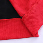 3pcs Spiderman Cosplay Costume Kids Boys Hooded Vest T-Shirt & Pants Tracksuit