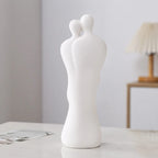26cm Couple Figurines Family Figure Household Statue Centerpiece Home Tabletop Modern