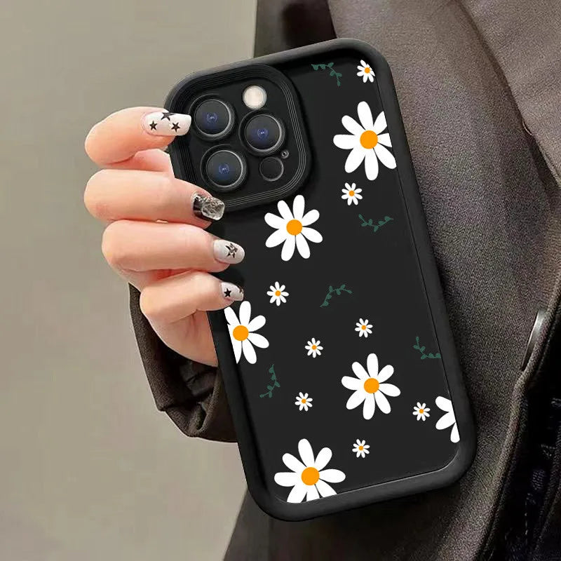 Daisy Flowers Case for Xiaomi Redmi Note 13 12 11 Pro Plus 12S 10S 13C 14C
