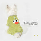 Furry Pet Onesie Warm Full-Body Dog Cat Outfit Plush Winter Pajamas