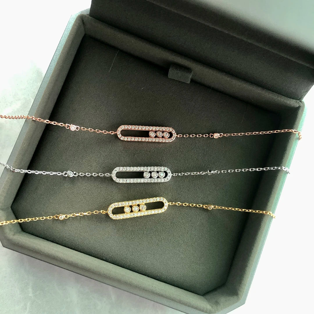 Premium Quality 925 Sterling Silver Jewelry Women's Bracelet.Romantic Anniversary Jewelry Gifts Party Accessories