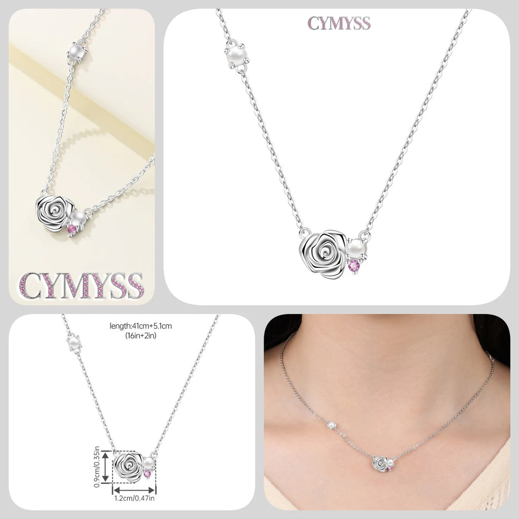 Original 925 Sterling Silver 18K Gold Heart Lock and Key Necklace Y-shaped Chain Necklace For Women Memorial Prayer Jewelry Gift