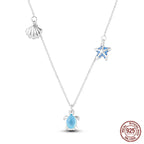 925 Sterling Silver Luminous Firefly Heart Shaped Zircon Pendant Necklace For Women Fashion Anniversary Birthday Jewelry Gifts