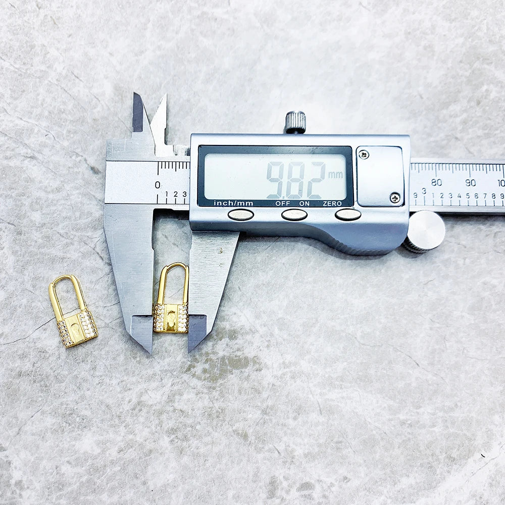 Love Lock Hinged Hoop Earrings 925 Sterling Silver Glam Fashion Gift