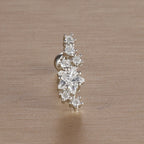 1PC 6 Styles Stainless Steel Mini Zircon Cartilage Piercing Stud