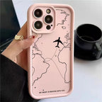 Airplane Route Case for Xiaomi Redmi Note 14 13 12 Pro Plus 13 12S 11 13C 14C