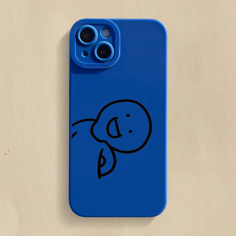 Funny Matchman Matte Case for Samsung S23 S22 Ultra S21 Plus A52s