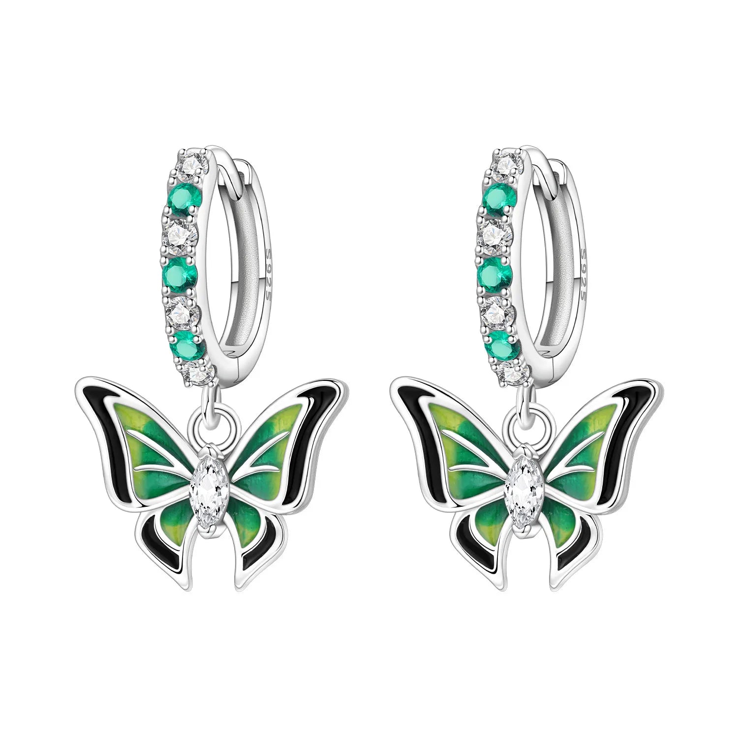 925 Sterling Silver Cute Bees Insects Stud Earrings Exquisite Birthday Gift