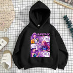 K-pop Girls Casual Long Sleeve Hooded Sweatshirt Breathable Sport Pullover