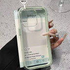 Luxury Clear Colour Frame Case for iPhone 17 16 15 14 13 12 Pro