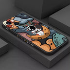 Cartoon Astronaut Case for Redmi Note 13 12 11 Pro Plus 12S 11S